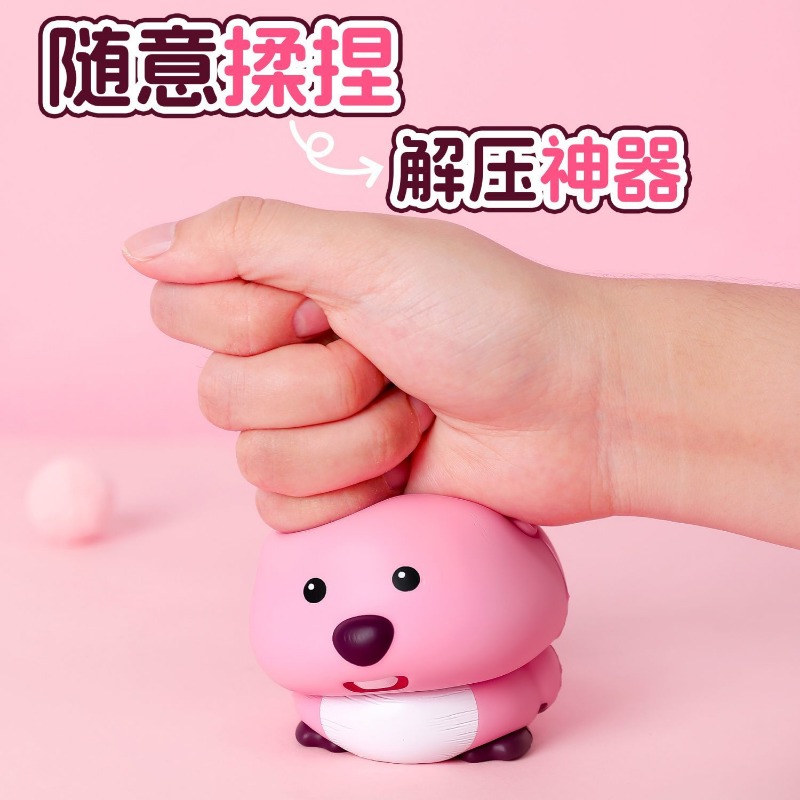 Boneka berang-berang lucu Loop - Korean Desk Setup ulasan dan harga